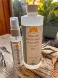Organic White Sage Hydrosol Mist with Refill Bottle - Spray Cleansing