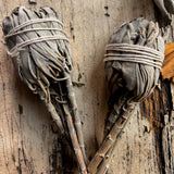 White Sage Torch Smudge Sticks | Thick Bundle for Deep Cleansing (3 Pack)