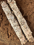 White Sage Large Smudge Sticks | 9-10 Inch Premium Cleansing Bundle (2 Pack)