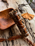 White Sage & Cinnamon Smudge Sticks | 4 Inch Prosperity & Abundance Bundle