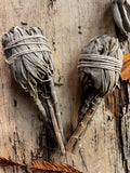 White Sage Torch Smudge Sticks | Thick Bundle for Deep Cleansing (3 Pack)