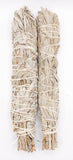 White Sage Large Smudge Stick (Salvia apiana), 2 White Sage smudge sticks per order.