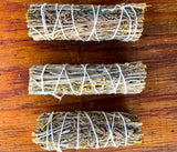 Desert Sage 4-inch smudge stick, 3 smudge sticks per order